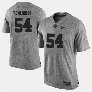 Dalvin Tomlinson Alabama Jersey Gray Gridiron Gray Limited For Men's #54 Gridiron Limited