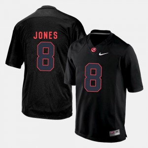 Black Men College Football Julio Jones Alabama Jersey #8