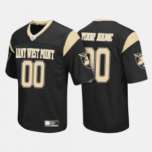 Army Customized Jerseys Black #00 Men's College Limited Football