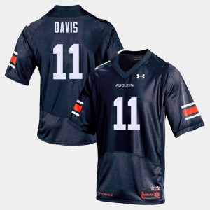 Kyle Davis Auburn Jersey #11 Men Navy College Football