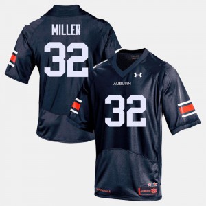 Malik Miller Auburn Jersey #32 College Football Men's Navy
