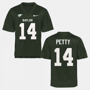 College Football Green Bryce Petty Baylor Jersey #14 For Men