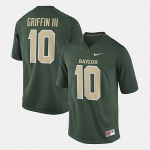 Robert Griffin III Baylor Jersey #10 Men Alumni Football Game Green
