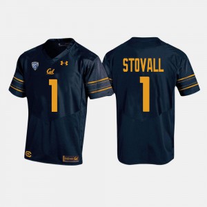 Melquise Stovall Cal Bears Jersey College Football #1 For Men's Navy