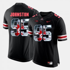 #95 Pictorial Fashion For Men Cameron Johnston OSU Jersey Black