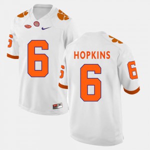 College Football Mens DeAndre Hopkins Clemson Jersey #6 White