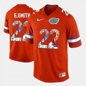 #22 Orange College Football For Men's Emmitt Smith Gators Jersey