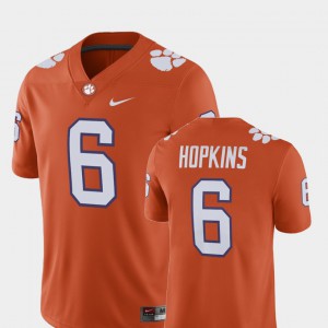 For Men Player #6 Alumni Football Game Orange DeAndre Hopkins Clemson Jersey
