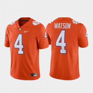 Deshaun Watson Clemson Jersey Orange Limited Men's Alumni Football #4