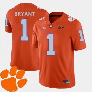 Men's College Football #1 Martavis Bryant Clemson Jersey 2018 ACC Orange