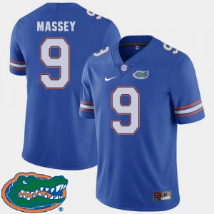 2018 SEC Royal Dre Massey Gators Jersey #9 Men College Football