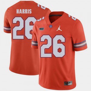 Orange Men's Jordan Brand Replica 2018 Game #26 Marcell Harris Gators Jersey
