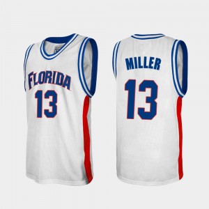 For Men College Basketball #13 White Alumni Mike Miller Gators Jersey