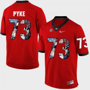 #73 Pictorial Fashion For Men Greg Pyke UGA Jersey Red