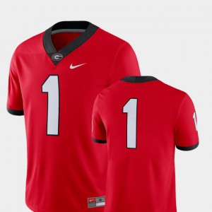 College Football 2018 Game UGA Jersey Red For Men's #1
