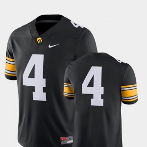 2018 Game #4 College Football For Men's Black Iowa Jersey