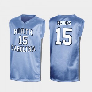 Garrison Brooks UNC Jersey #15 Men Special College Basketball March Madness Royal