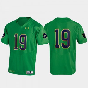 Replica Notre Dame Jersey Kelly Green #19 For Men