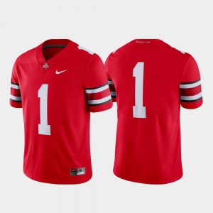 Scarlet Limited #1 College Football Men's OSU Jersey