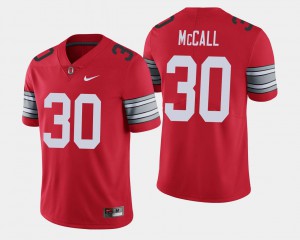#30 Demario McCall OSU Jersey 2018 Spring Game Limited For Men Scarlet
