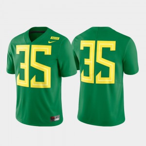 Oregon Jersey Limited Green #35 For Men Football