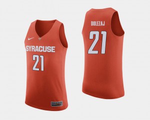 College Basketball Orange Marek Dolezaj Syracuse Jersey #21 For Men's