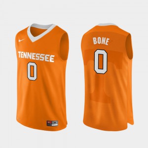 Jordan Bone UT Jersey For Men #0 College Basketball Orange Authentic Performace