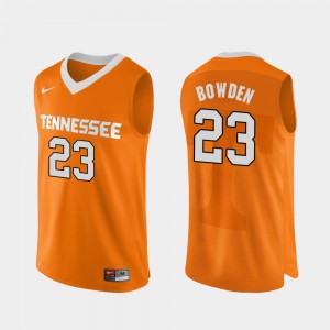 Authentic Performace Orange Mens College Basketball #23 Jordan Bowden UT Jersey