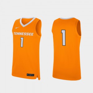 #1 Replica College Basketball For Men's UT Jersey Tennessee Orange