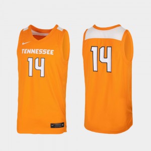 Replica #14 Tennessee Orange College Basketball Mens UT Jersey