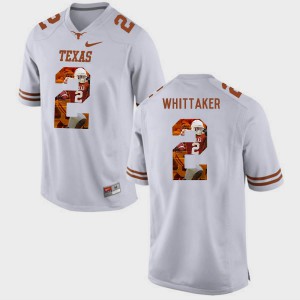 White Pictorial Fashion Mens Fozzy Whittaker Texas Jersey #2