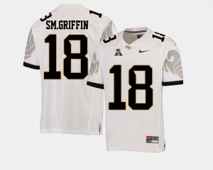 College Football Shaquem Griffin UCF Jersey #18 American Athletic Conference Men's White