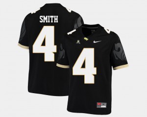 For Men's #4 American Athletic Conference Tre'Quan Smith UCF Jersey Black College Football