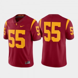 USC Jersey Men's Limited #55 College Football Cardinal