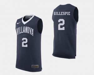Navy Collin Gillespie Villanova Jersey #2 College Basketball Men's