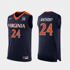 Navy For Men Replica 2019 Final-Four #24 Marco Anthony UVA Jersey