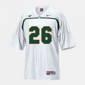 Sean Taylor Miami Jersey White College Football Youth #26
