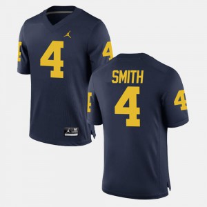 Navy Alumni Football Game For Men #4 De'Veon Smith Michigan Jersey