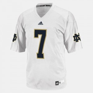 Youth White College Football Stephon Tuitt Notre Dame Jersey #7