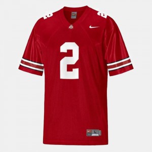Red College Football Youth(Kids) Cris Carter OSU Jersey #2