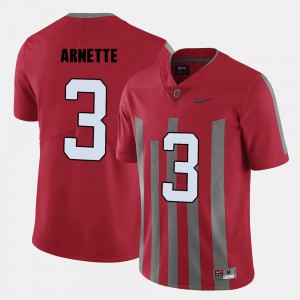 College Football Damon Arnette OSU Jersey Mens #3 Red