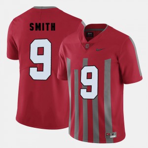 Red Devin Smith OSU Jersey College Football #9 For Men