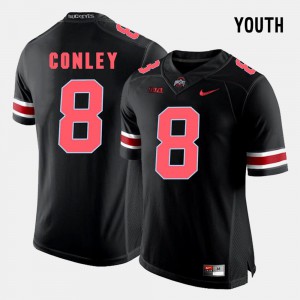Gareon Conley OSU Jersey Black College Football #8 For Kids