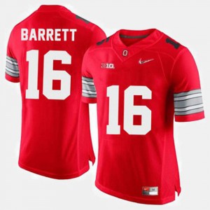 College Football For Men's J.T. Barrett OSU Jersey #16 Red