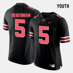 Black Kids #5 Jeff Heuerman OSU Jersey College Football