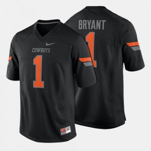 #1 For Men's College Football Black Dez Bryant Oklahoma State Jersey