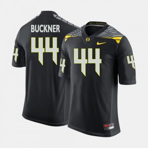 For Men #44 College Football Black DeForest Buckner Oregon Jersey