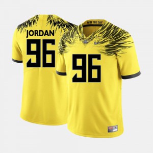 Dion Jordan Oregon Jersey College Football For Men's Yellow #96