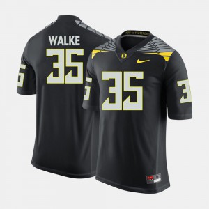 #35 College Football Black Men's Joe Walker Oregon Jersey