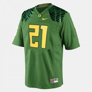 LaMichael James Oregon Jersey For Men Green #21 College Football